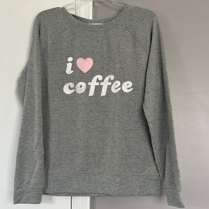 Grey graphic sweatshirt
